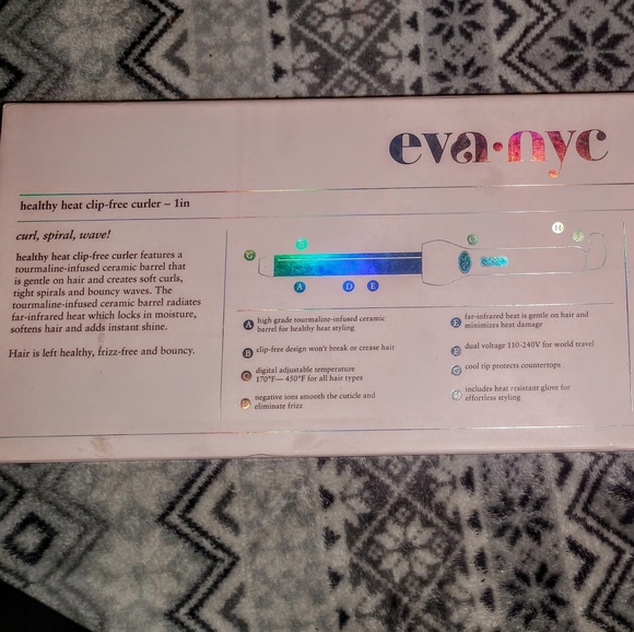 Eva•NYC healthy heat Clip-free Curler 1in - Picture 4 of 4